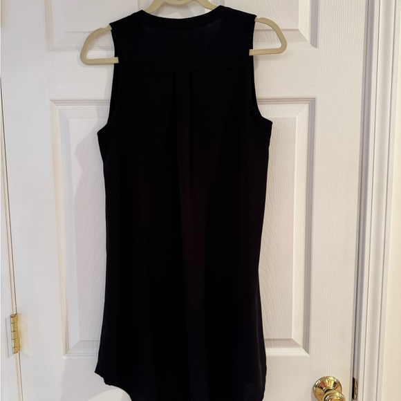 Lush Black Sleeveless Blouse Dress - Picture 3 of 3